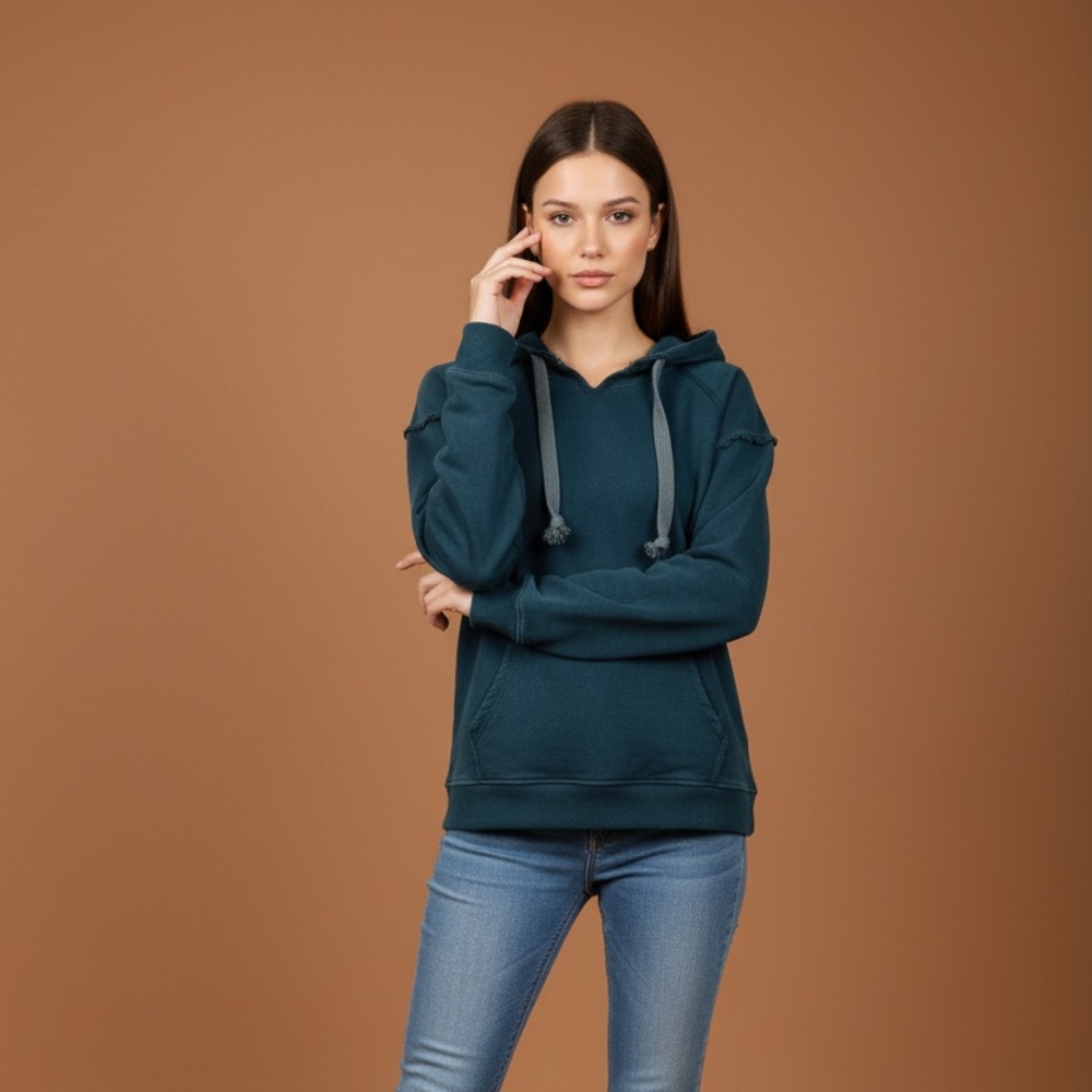Mineral Washed French Terry Hoodie